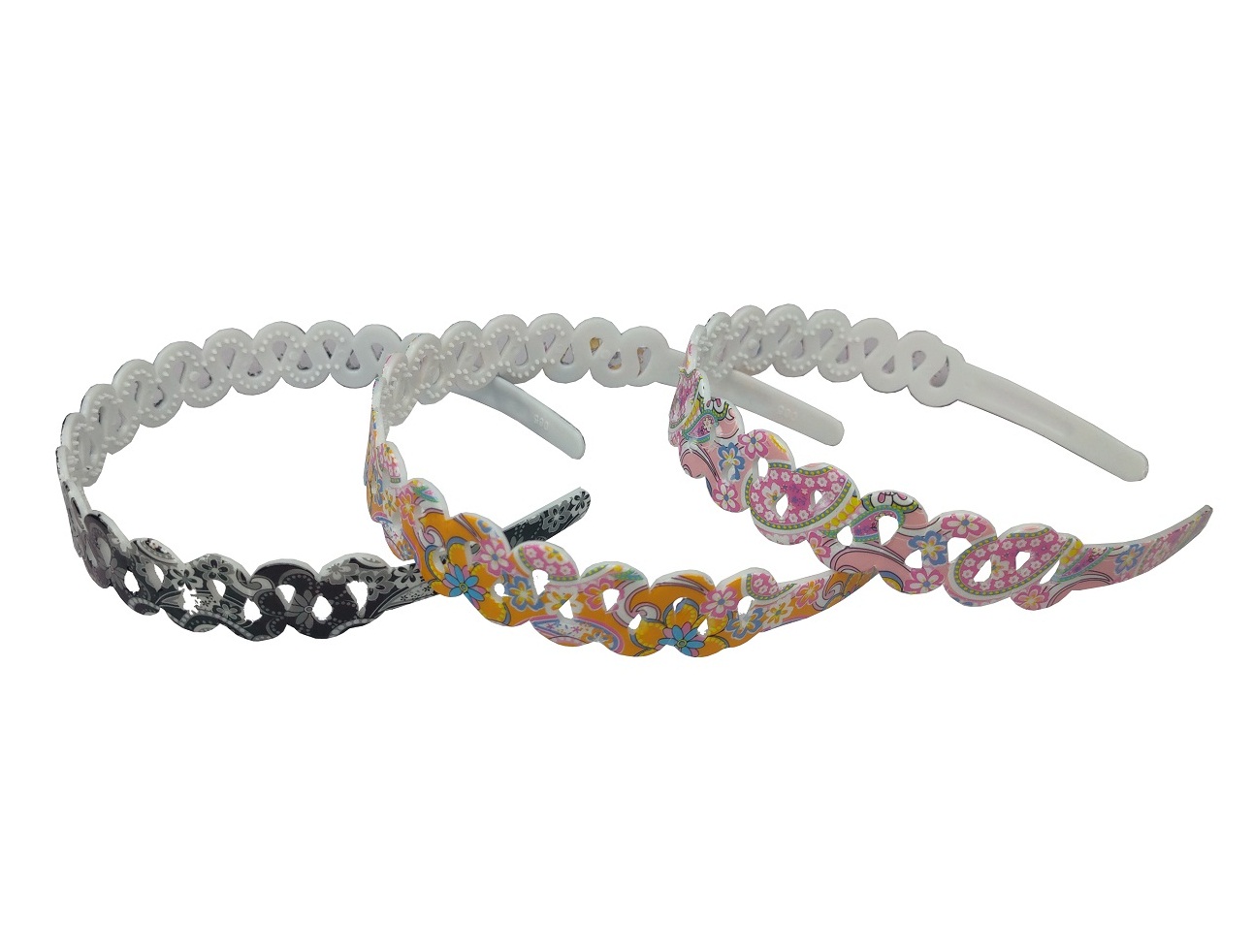 Zig Zag Plastic Hair Band