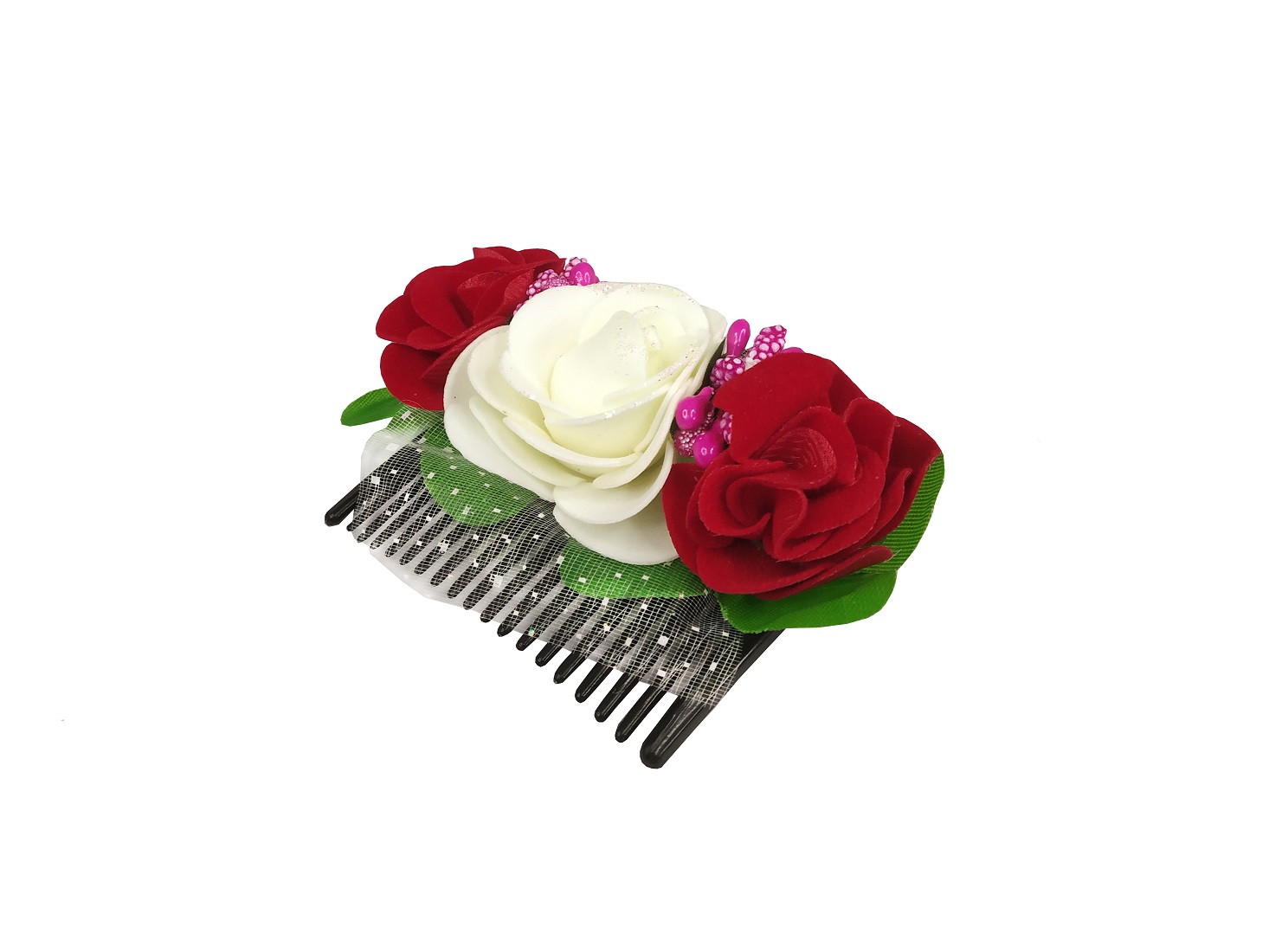 Juda Floral Pin Hair Comb
