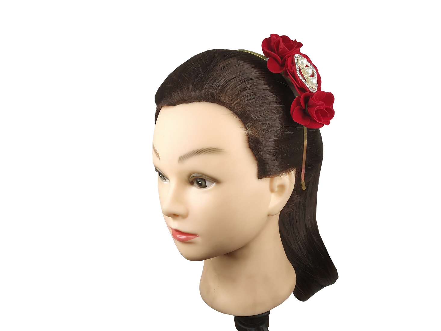 Metal Rose/Flower Hair Band