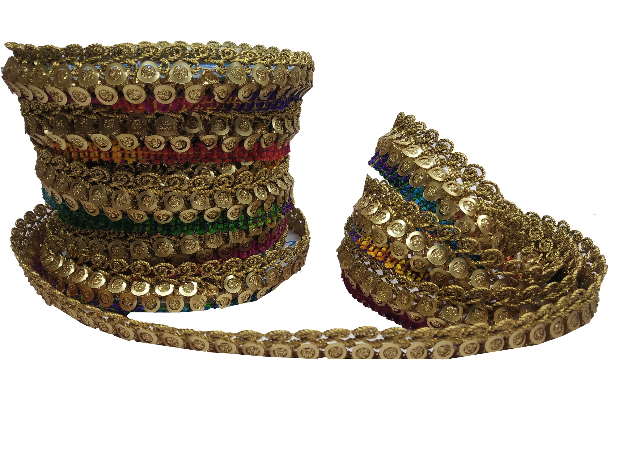 Multicolor Gota Trim Laces & Borders