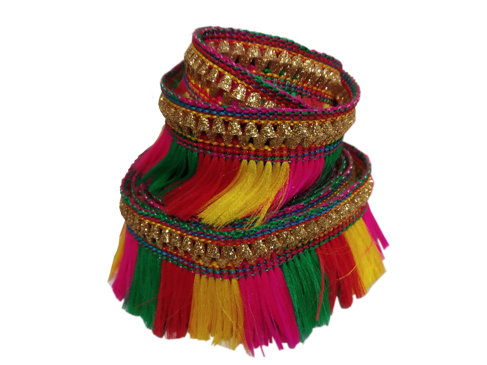 Multicolor Kiran Gota Trim Laces Borders