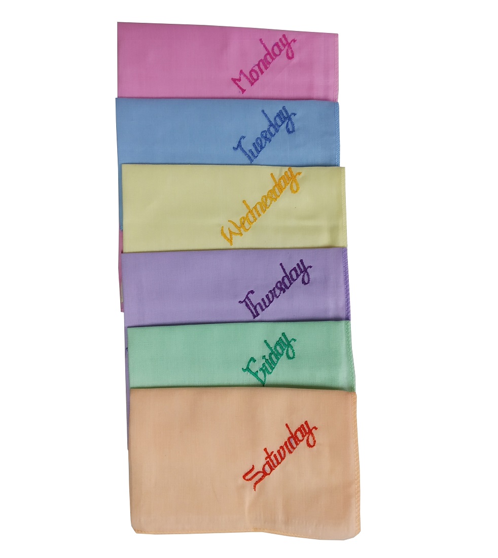 Cotton Weekdays Multi Handkerchiefs