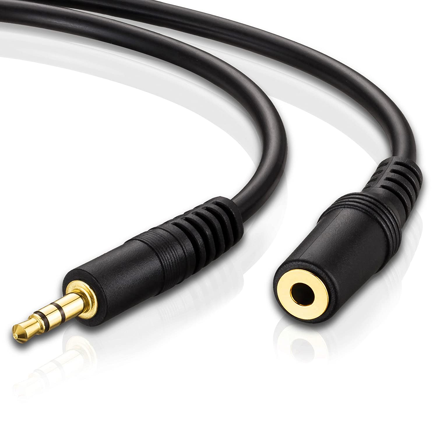 Male Audio To  Female Audio Cable