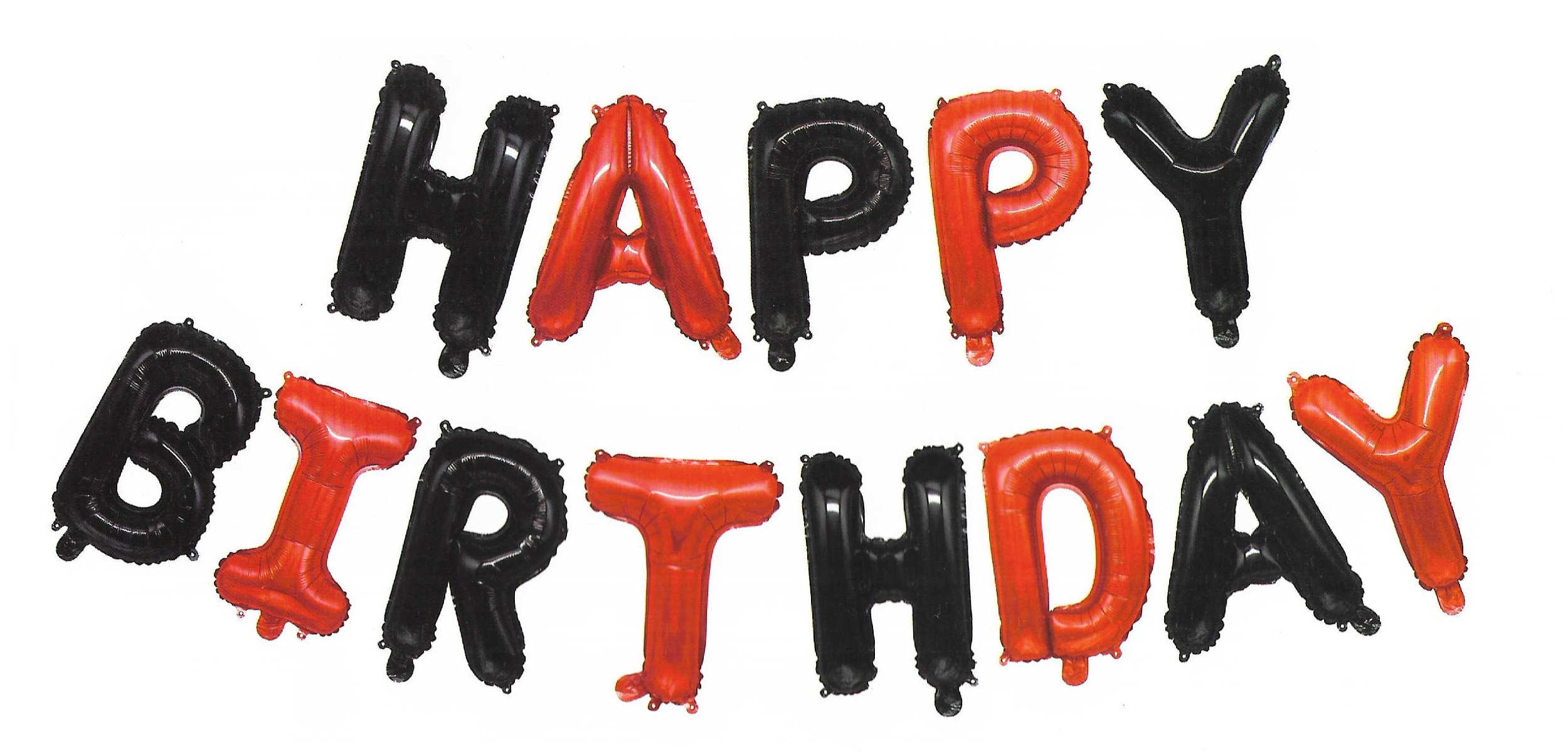 Happy Birthday Red Foil Balloon