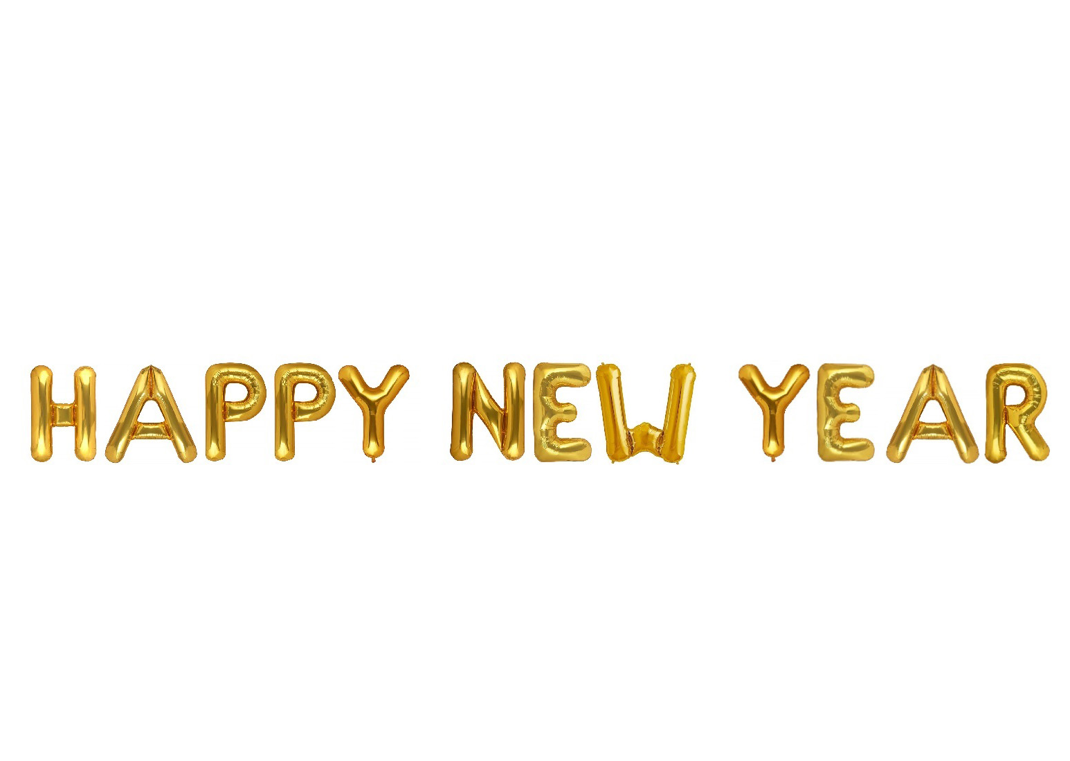 Name (Happy New Year) 3D Foil Balloon 